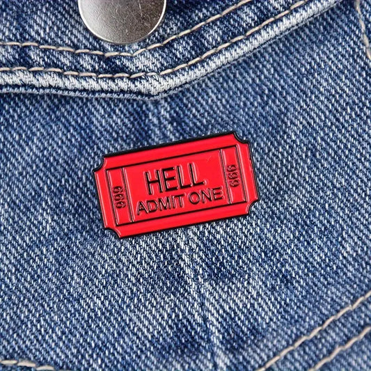 : hell admit one : pin
